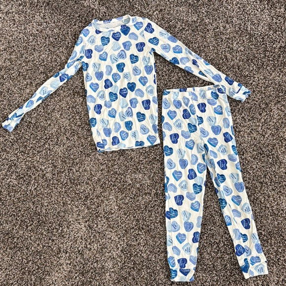 Darylann Denner conversation heart pajamas - Picture 1 of 2